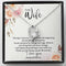 To My Wife 14K White Gold Heart Silver Necklace Pendant Gift for Wife from Husband, Gift for Anniversary, Birthday, Valentine'S Day, Merry Christmas I Will Always Keep Falling in Love with You Personalized Jewelry, Custom Message Card, Gift Box